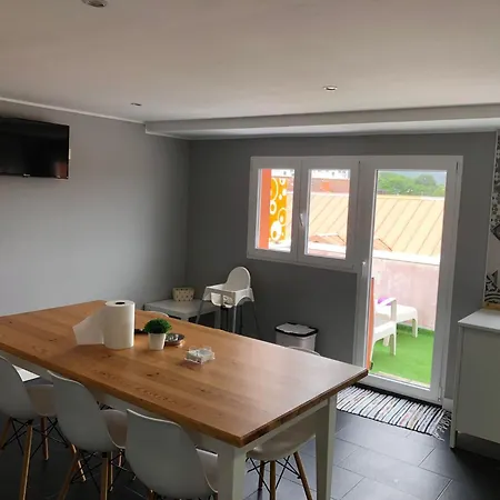 アパート Atico Vieira Galicia Ponteceso